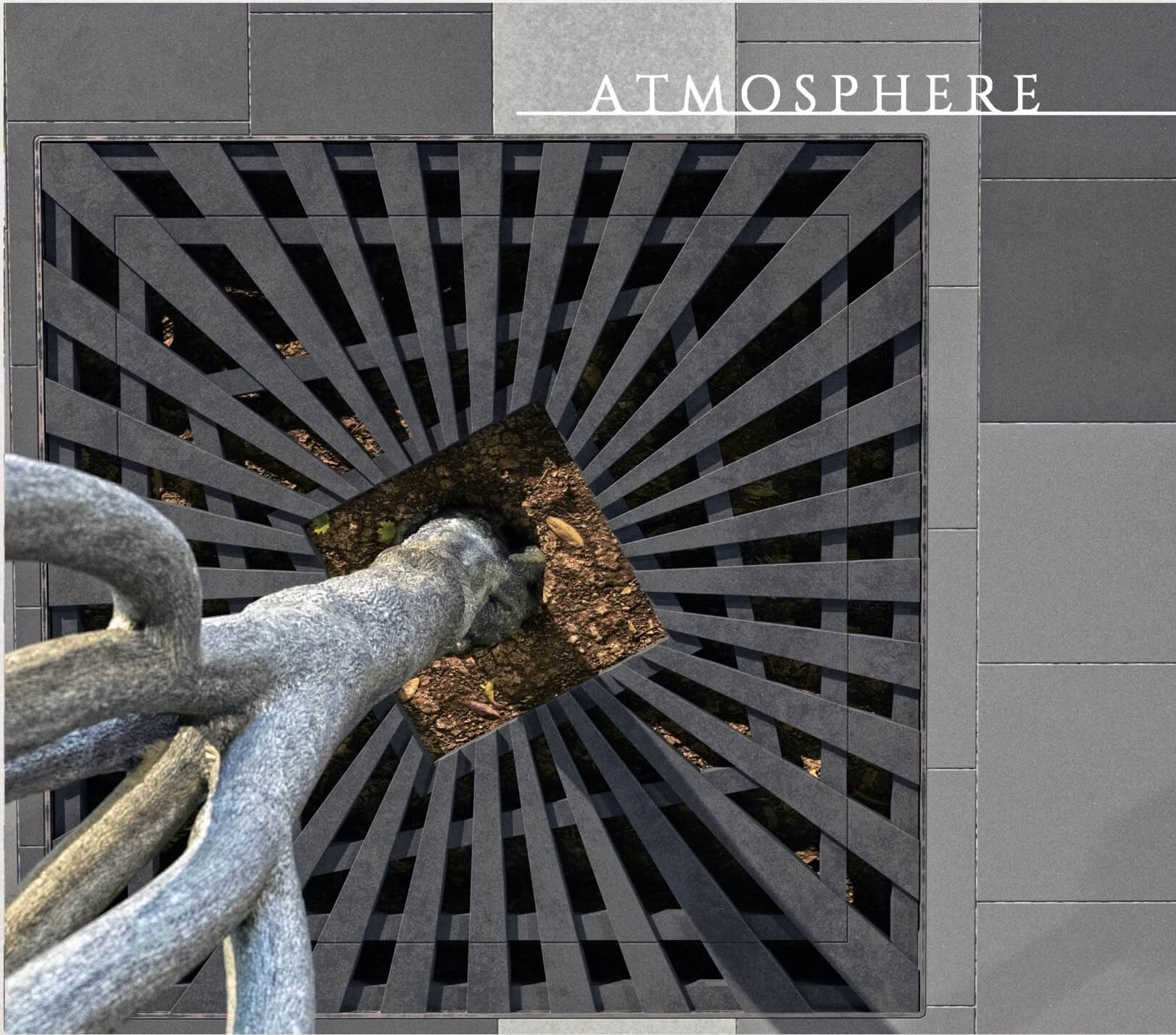 Приствольная решетка для дерева ZKING ATMOSPHERE 1.2х1.2м Черная в Туринске фото