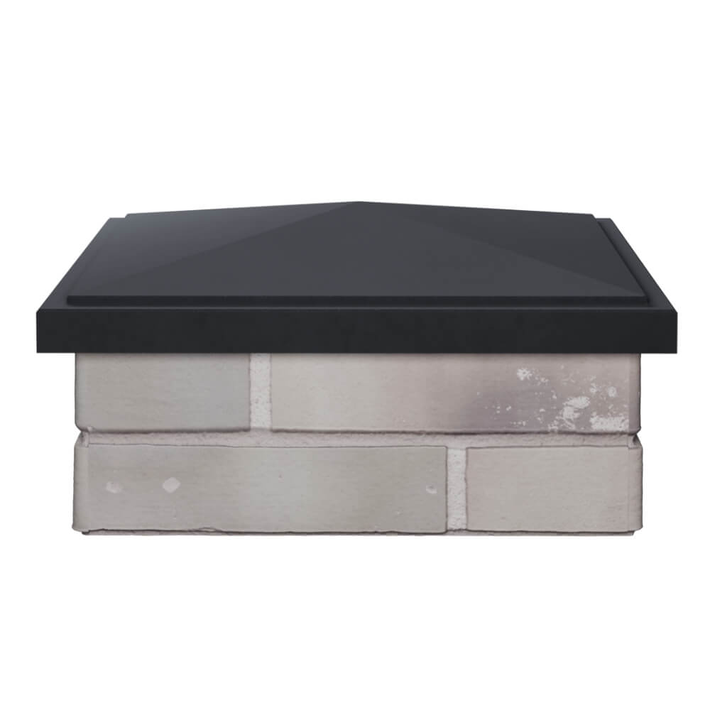 Колпак Zking БонаМоно Серый на столб 1.5х1.5 кирпича (385х385, 400х400мм) Туринск фото