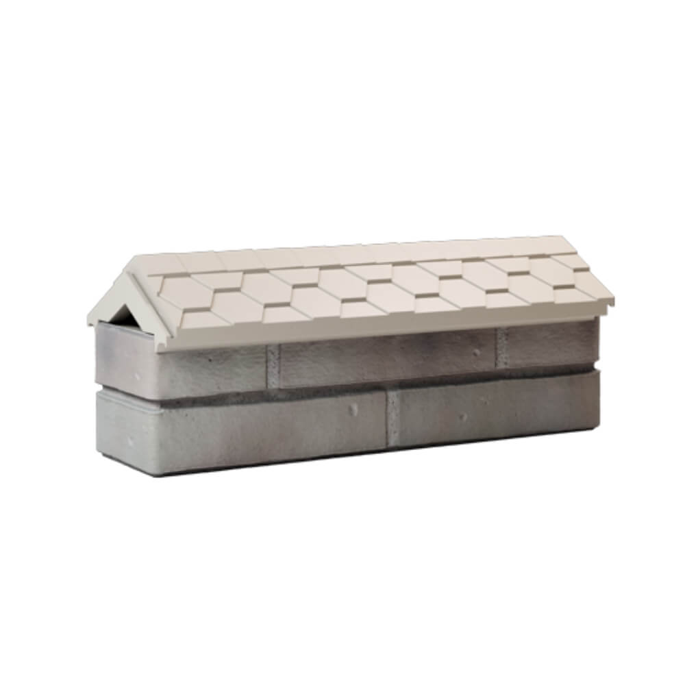 Парапет Zking Эверест Бежевый с посадкой на 0.5 кирпича (130мм) Туринск фото