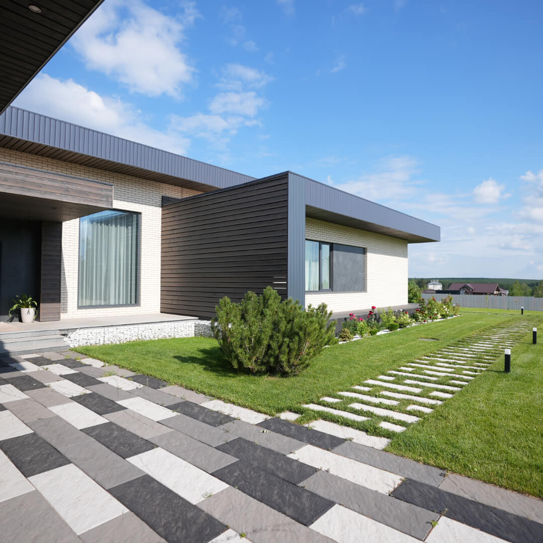 Шаговая плита STONE Черный Сланец 990х330х55мм в Туринске фото