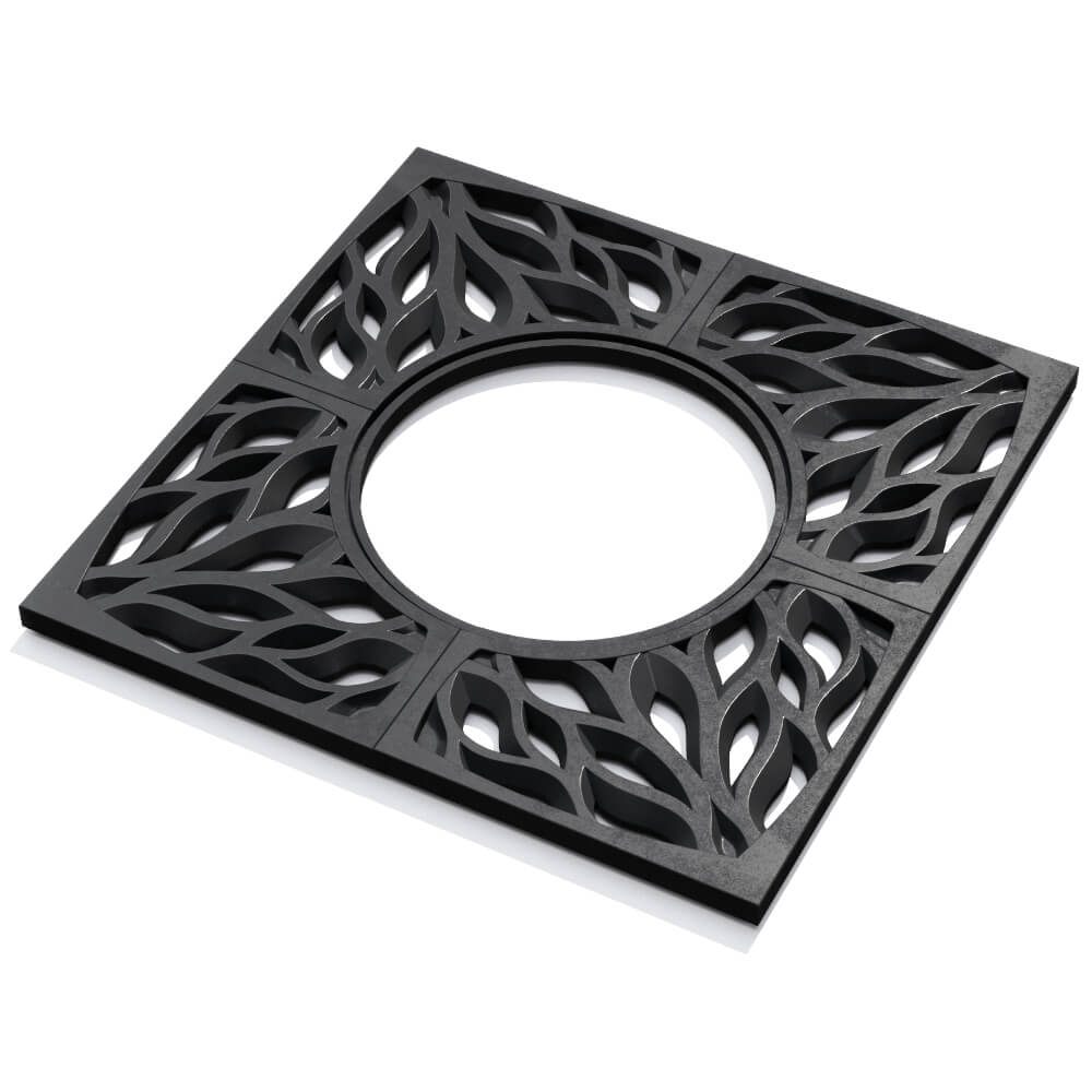 Приствольная решетка для дерева ZKING CRUST 1.2х1.2м Черная в Туринске фото