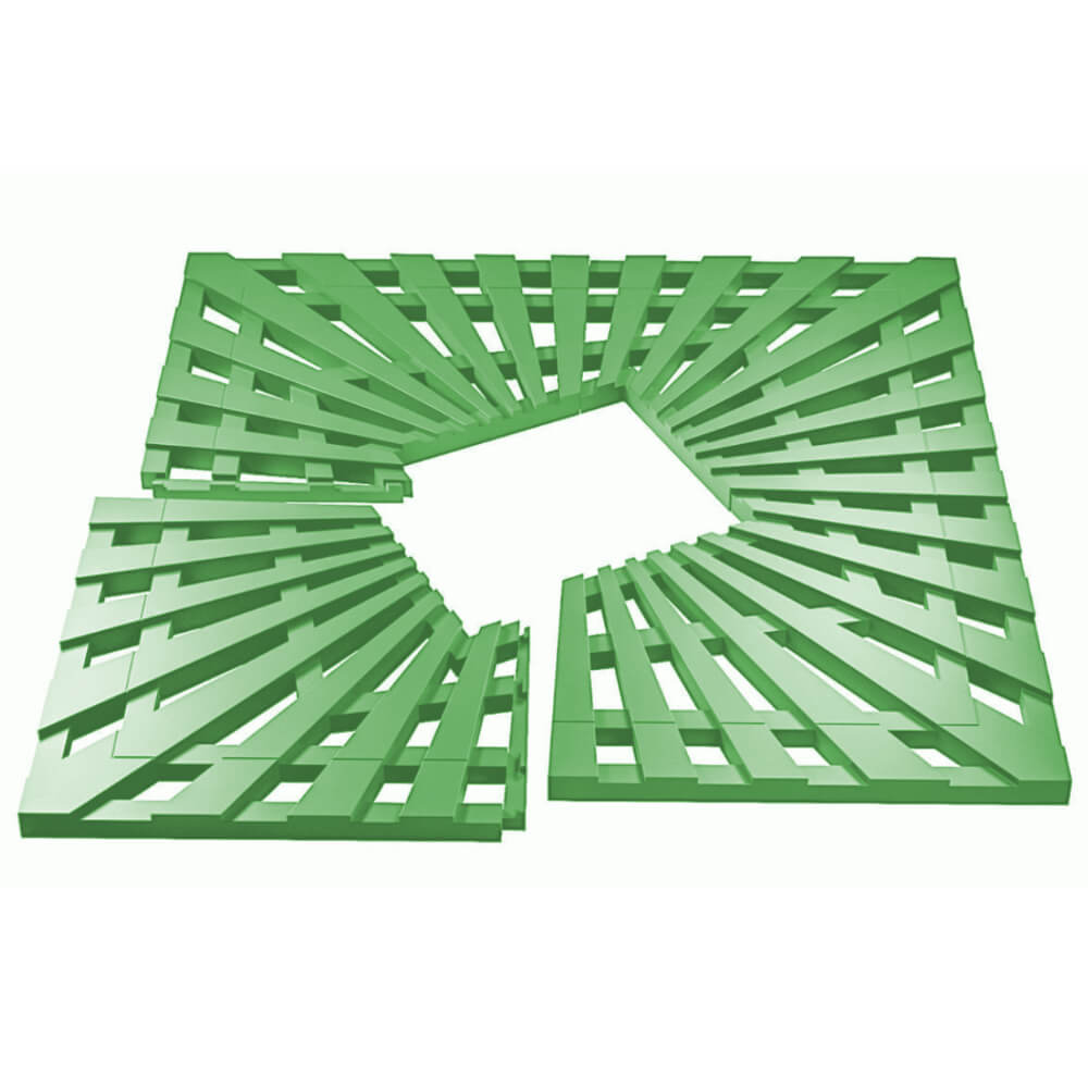 Приствольная решетка для дерева ZKING ATMOSPHERE 1.2х1.2м Зеленая в Туринске фото