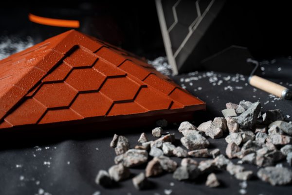 Колпак Zking Эверест Красный на столб 1.5х1.5 кирпича (390х390мм) в Туринске фото