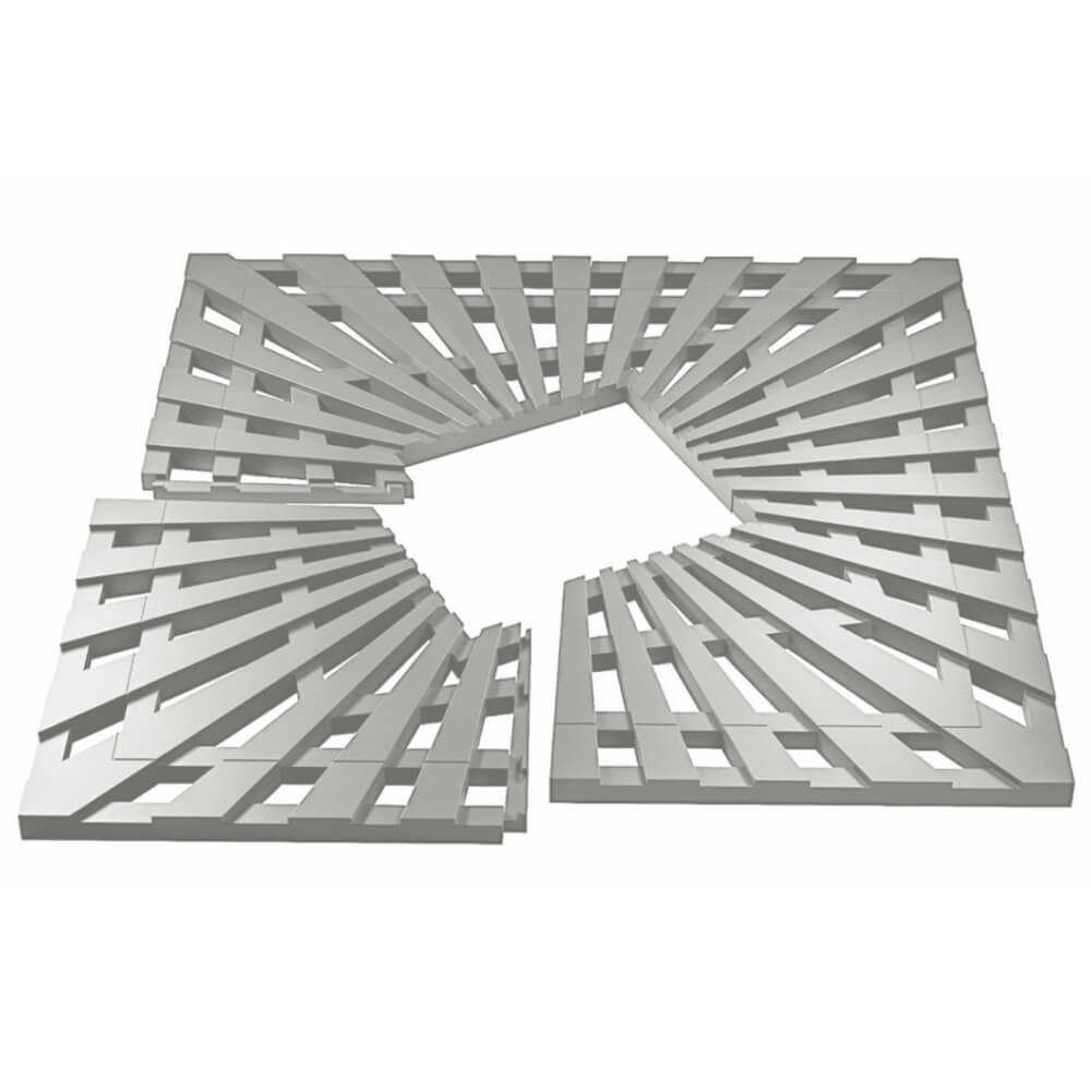 Приствольная решетка для дерева ZKING ATMOSPHERE 1.2х1.2м Бежевая в Туринске фото