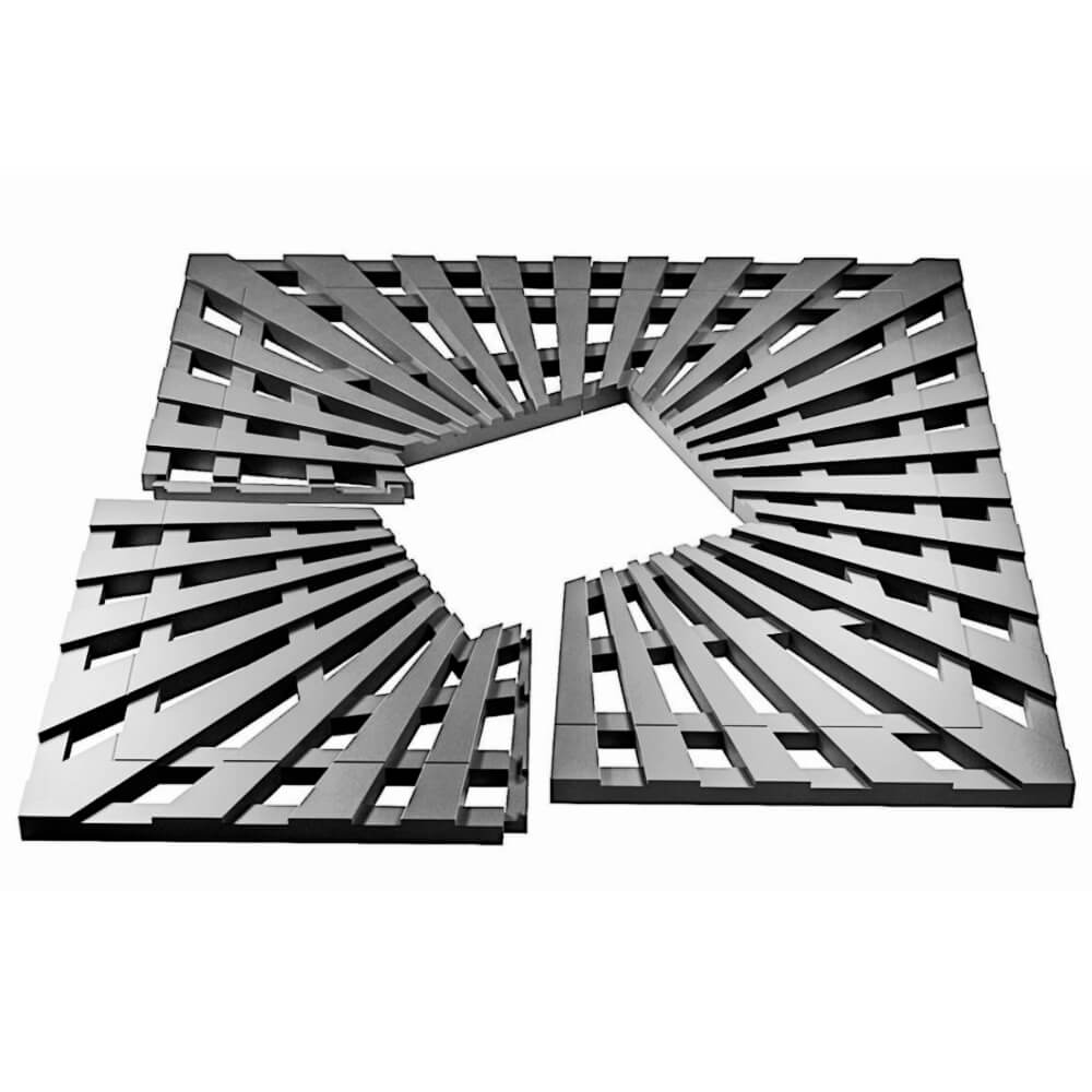 Приствольная решетка для дерева ZKING ATMOSPHERE 1.2х1.2м Серая в Туринске фото