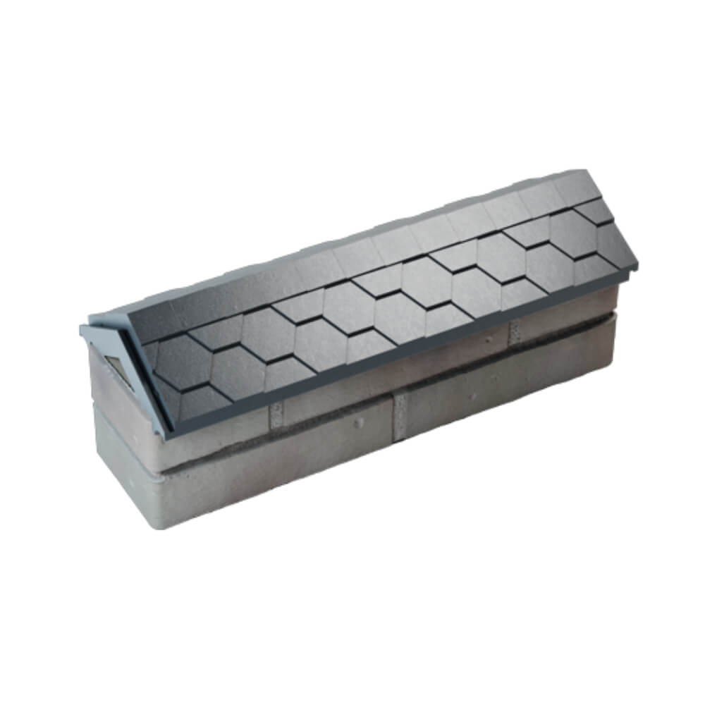 Парапет Zking Эверест Серый с посадкой на 0.5 кирпича (130мм) в Туринске фото